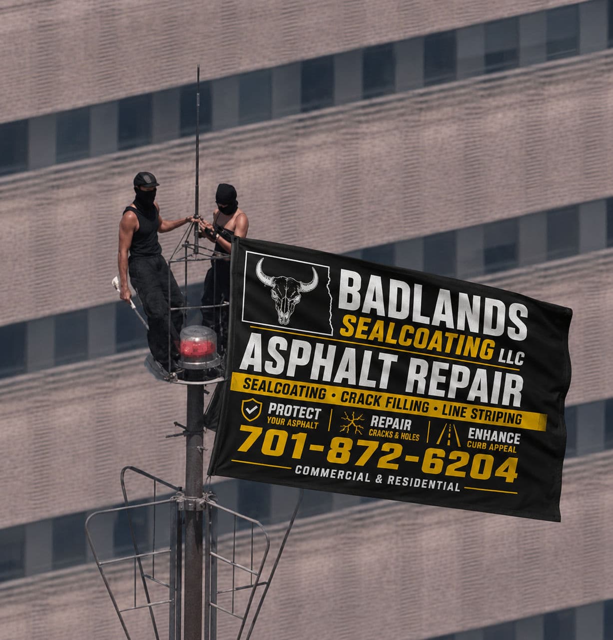 Badlands Sealcoating Is Ready for Your Parking Lot