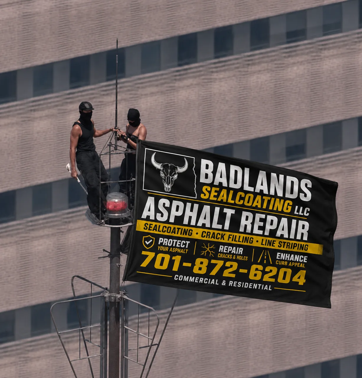 Project Badlands Sealcoating Is Ready for Your Parking Lot image
